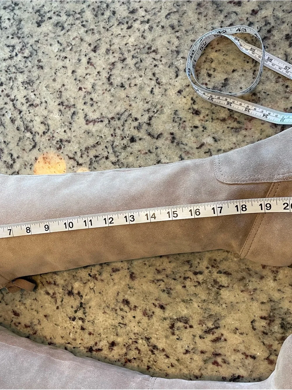 New Franco Sarto genuine suede Over-the-Knee Block Heel Boots 8.5 ret.$185